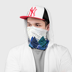 Бандана-труба Флаг России в стиле пэчворк, цвет: 3D-принт — фото 2