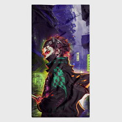 Бандана-труба Клинок, рассекающий демонов - Киберпанк, цвет: 3D-принт — фото 2