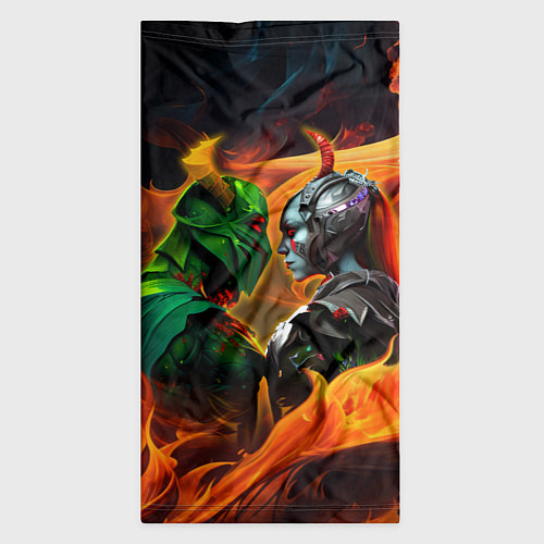 Бандана Wraith King and Gueen of Pain / 3D-принт – фото 3