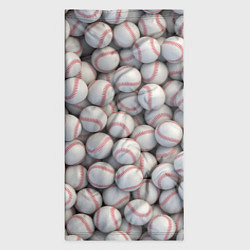 Бандана-труба Бейсбольные мячи, цвет: 3D-принт — фото 2