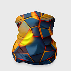 Бандана-труба Плитки со свечением, цвет: 3D-принт