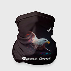 Бандана-труба Eagle-game over, цвет: 3D-принт