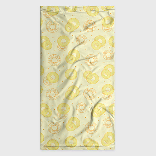 Бандана Узор из колец ананаса / 3D-принт – фото 3