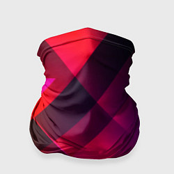 Бандана-труба Кубические грани абстракции, цвет: 3D-принт