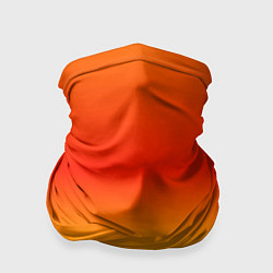 Бандана-труба Переливы оранжевого, цвет: 3D-принт
