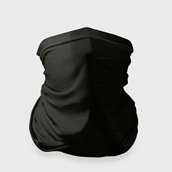 Бандана-труба Чёрные геометрические металлические листы, цвет: 3D-принт