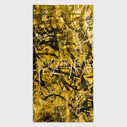 Бандана-труба Желтый хаос, цвет: 3D-принт — фото 2