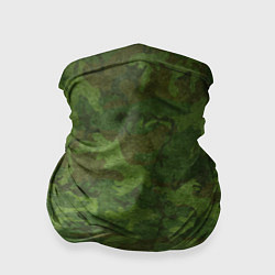Бандана-труба Камуфляж хаки, цвет: 3D-принт