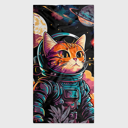 Бандана Милый котик из космоса / 3D-принт – фото 3