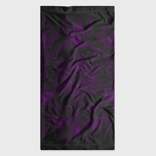 Бандана Фиолетовый узор / 3D-принт – фото 3