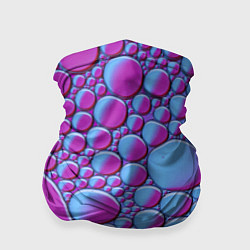Бандана-труба Масляные пузыри, цвет: 3D-принт
