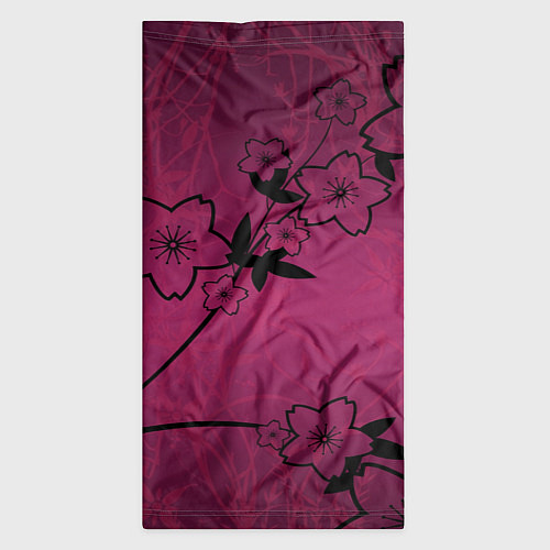 Бандана Pink Flower / 3D-принт – фото 3