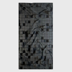 Бандана-труба Digital pixel black, цвет: 3D-принт — фото 2