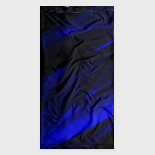 Бандана Geometry blue stripes / 3D-принт – фото 3