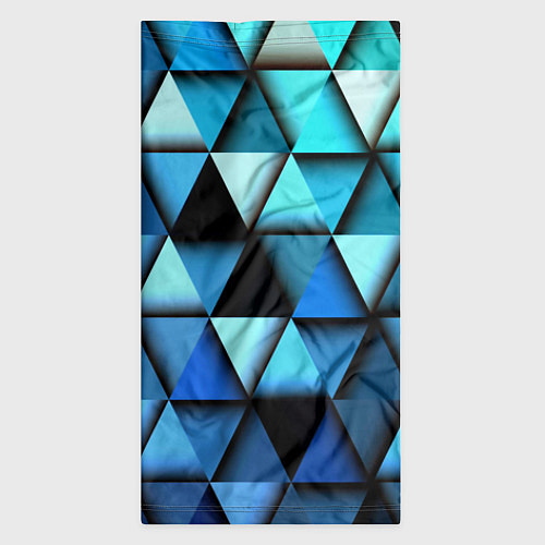 Бандана Blue triangle / 3D-принт – фото 3