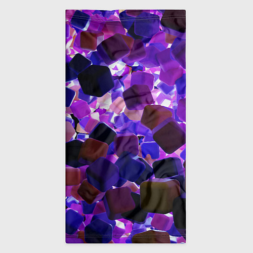 Бандана Разноцветные воздушные кубики / 3D-принт – фото 3