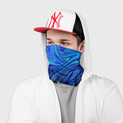 Бандана-труба Blurred colors, цвет: 3D-принт — фото 2