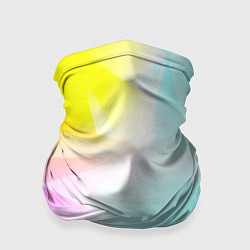 Бандана-труба Gradient colors geometry, цвет: 3D-принт