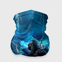 Бандана-труба Stalker sky art blue, цвет: 3D-принт