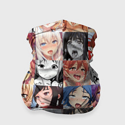 Бандана-труба Anime hentai ahegao manga, цвет: 3D-принт