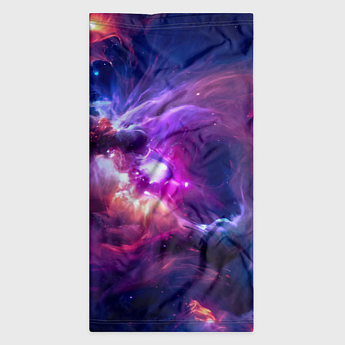 Бандана Небула в космосе в фиолетовых тонах - нейронная се / 3D-принт – фото 3