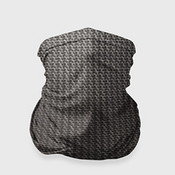 Бандана-труба Кольчуга серая, цвет: 3D-принт