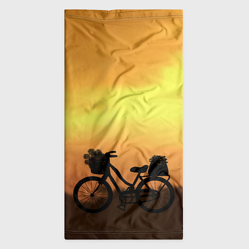Бандана Велосипед на закате / 3D-принт – фото 3