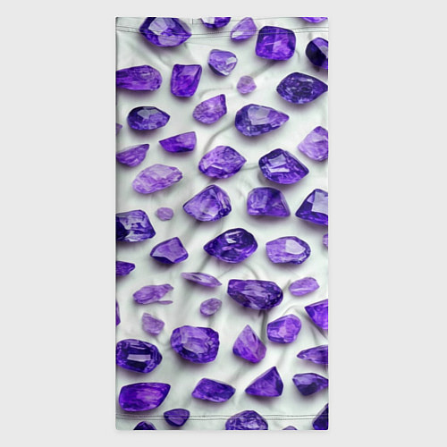 Бандана Россыпь аметистов / 3D-принт – фото 3