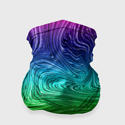 Бандана-труба Радужные разводы, цвет: 3D-принт