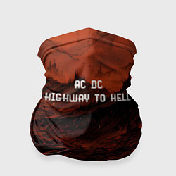 Бандана-труба AC DC Highway to hell, цвет: 3D-принт