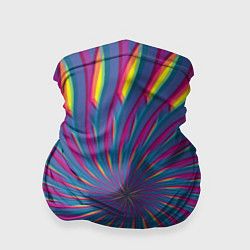 Бандана-труба Оптическая иллюзия веер, цвет: 3D-принт