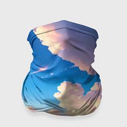 Бандана-труба Небо и облака, цвет: 3D-принт