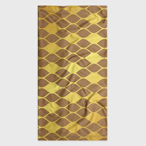 Бандана Golden pattern / 3D-принт – фото 3