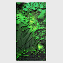 Бандана-труба Объемная зеленая текстура, цвет: 3D-принт — фото 2