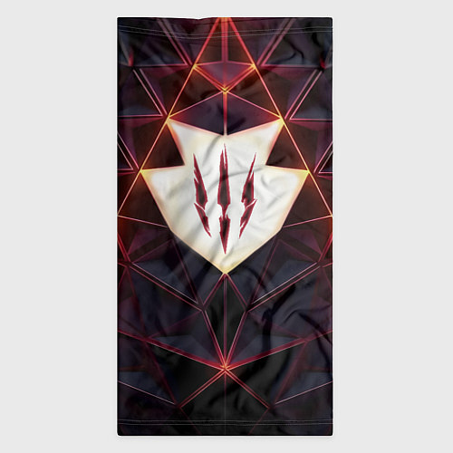 Бандана The Witcher Logo Triangle / 3D-принт – фото 3