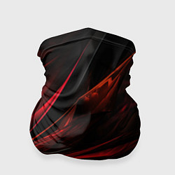 Бандана-труба Black red background, цвет: 3D-принт