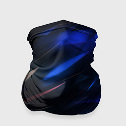 Бандана-труба Blue abstract background, цвет: 3D-принт
