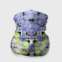 Бандана-труба Узор хай тек мозайка, цвет: 3D-принт