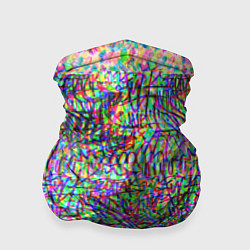 Бандана-труба Glitch burst, цвет: 3D-принт