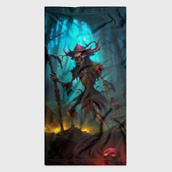 Бандана-труба Скелет в мрачном лесу, цвет: 3D-принт — фото 2