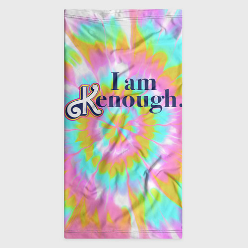 Бандана I am Kenough - retro tie-dye / 3D-принт – фото 3