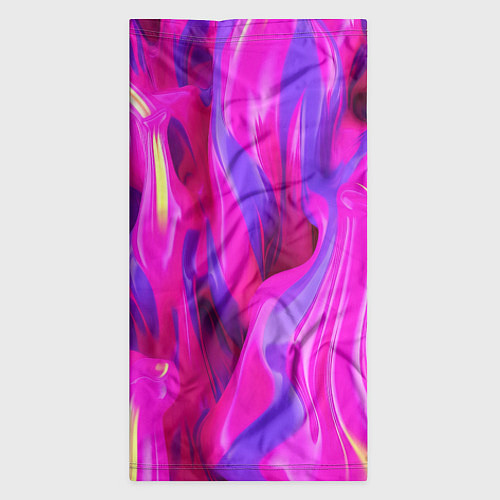 Бандана Pink blue texture / 3D-принт – фото 3