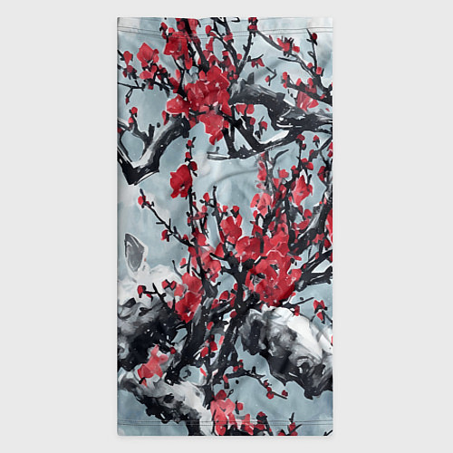 Бандана Лепестки цветущей вишни - сакура / 3D-принт – фото 3