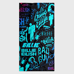 Бандана-труба Billie Eilish neon pattern, цвет: 3D-принт — фото 2