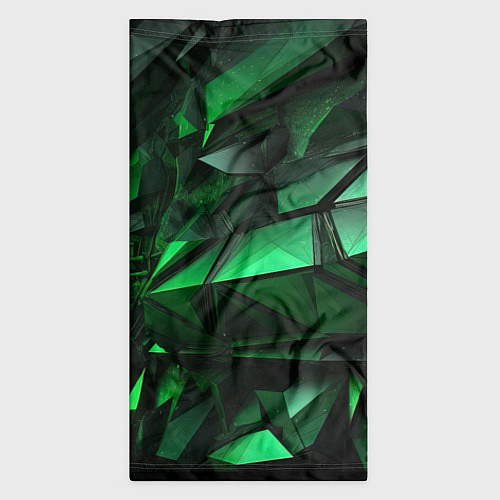 Бандана Green abstract / 3D-принт – фото 3