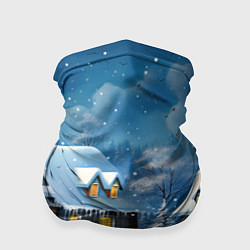 Бандана-труба Новогоднее настроение, цвет: 3D-принт