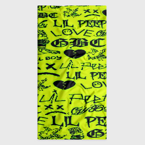 Бандана Lil peep кислотный стиль / 3D-принт – фото 3