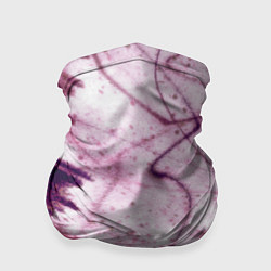 Бандана-труба Абстракция - purple madness, цвет: 3D-принт