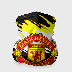 Бандана-труба Манчестер Юнайтед клуб краски, цвет: 3D-принт