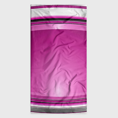 Бандана Розовый выпуклый фон / 3D-принт – фото 3